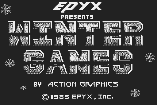 Screenshot for Winter Games rev. 2